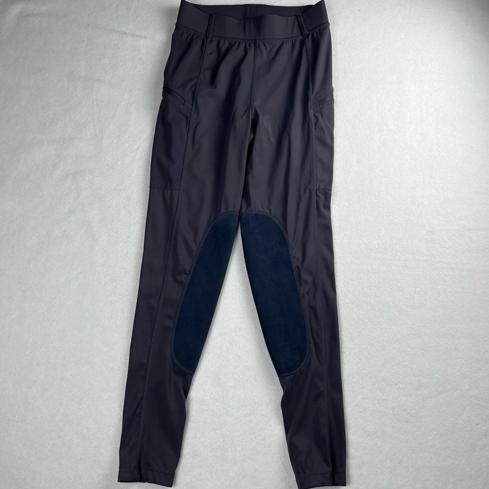 Willit Women's Knee Patch Horse Riding Pants Tights Equestrian Grey XSโ